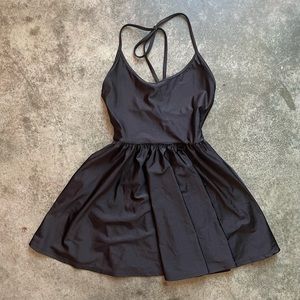 American Apparel Disco Halter Dress